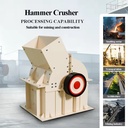 Compact Structure PC Series Automatic Stone Rock Marble Hammer Mill Crusher Integrated Line Mining Plant&Stone Processing Sites