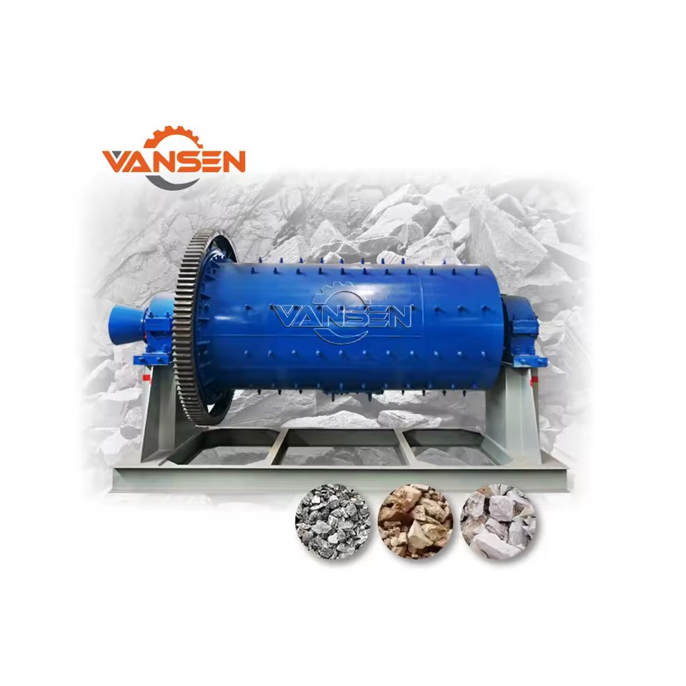 High Energy Small Scale Miner Cement Ball Mill Mining Machine Stone Grinding With diesel Engen
