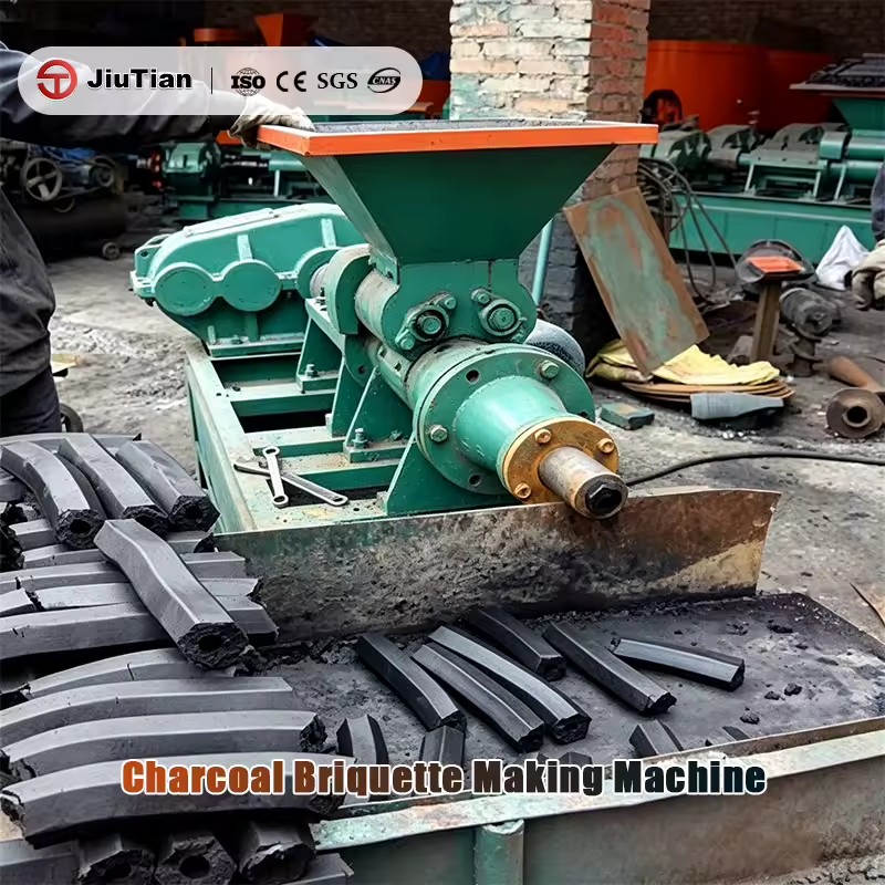 Industrial Biochar Briquette Machine for Agricultural Waste Recycling and Biomass Fuel Production