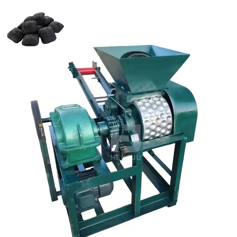 Small High Efficiency Ball Press Machine Easy Operation Low Noise Briquette Maker for Small Briquette Plant