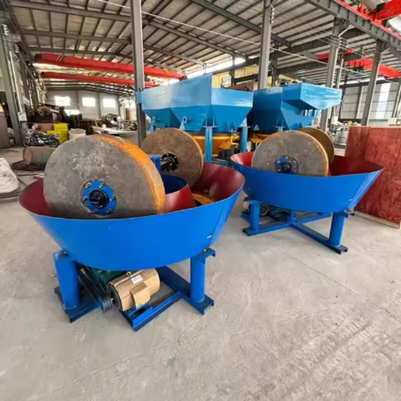 1200 Wet Pan Mill / Stone Grinding Machine Gold Ore Mining Mills/ Gold Grinding Machine Wet Pan Mill for Gold