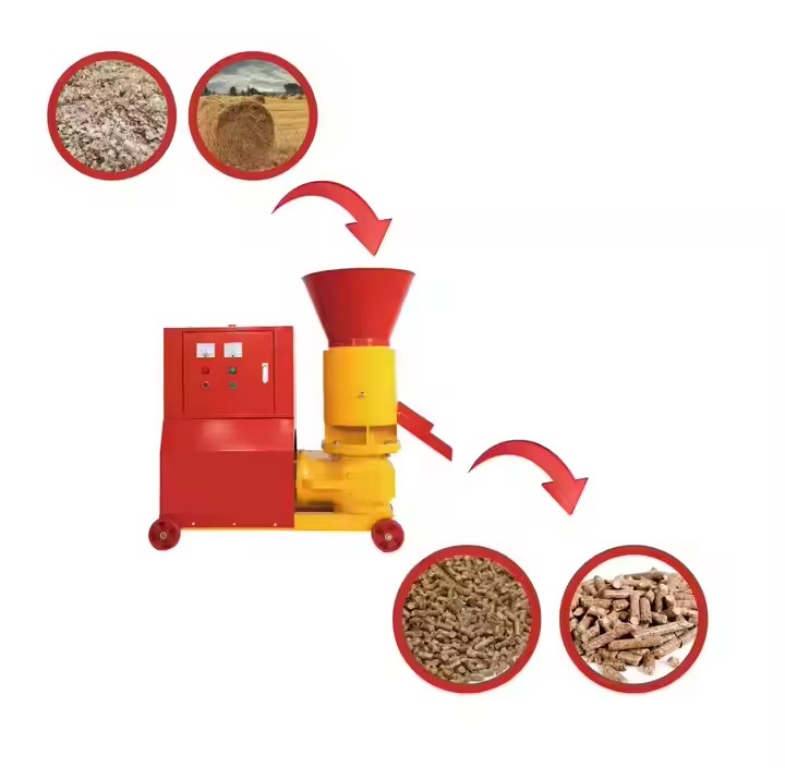 Super Quality High Efficiency Wood Pellet Maker Machine Biomass Briquette Machinery