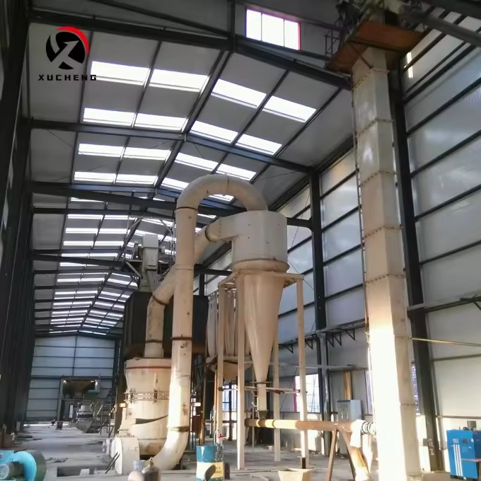 800-2000mesh Ultrafine High Pressure Raymond Mill with AC Motor & Gear 3-50t/h Capacity for Calcium Carbonate Grinding