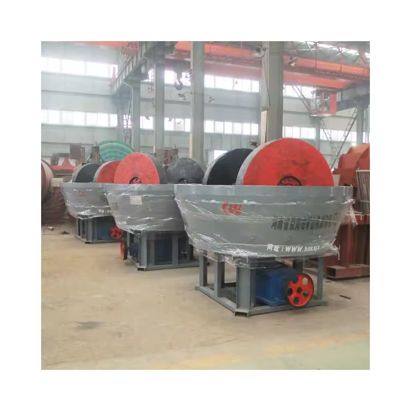 Mine Mill / 1100 / 1200 Wet Pan Mill for Gold Ore With Good Price
