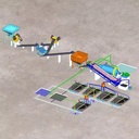 10tph 50tph 100tph 200tph Gold Gravity Hard Rock Mining Separation Line Grinding Mill Gold Processing Plant