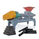 Small Coconut Coal Coco Carbon Powder Clay Peat Urea Dust Extruder Briquetting Equipment Bbq Die Briquette Manual Machine