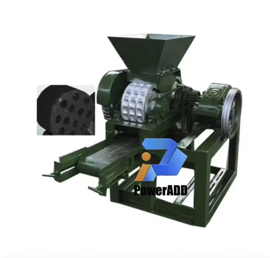 Hydraulic Charcoal Carbonization Customized Shape Coconut Briquettes Making Briquette Press Machine for Sawdust Wood