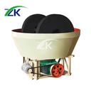 Local Warehouse 1200 Gold Mining Grinding Machine Wet Pan Mill Price