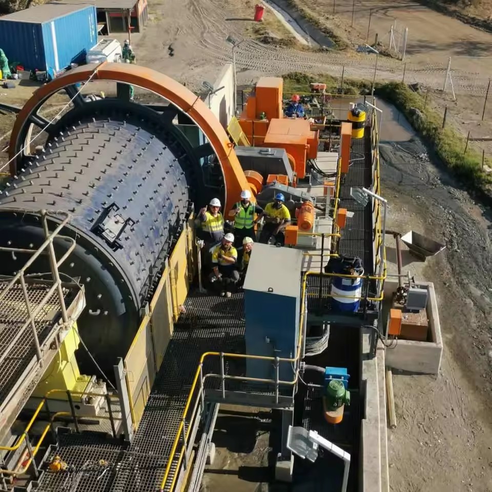 Gold Mining Equipment Ball Mill Used for Beneficiation Processing Line