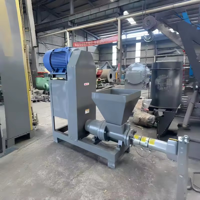 Charcoal Briquette Making Machine for Wood Log and Sawdust 300-350kg/h Capacity 220V/380V