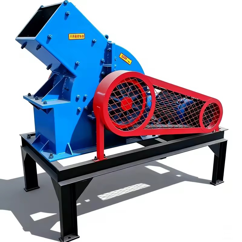 Portable Hammer Mill Crusher Machine for Gold Mining Quarry Stone & Glass Bottle Crushing