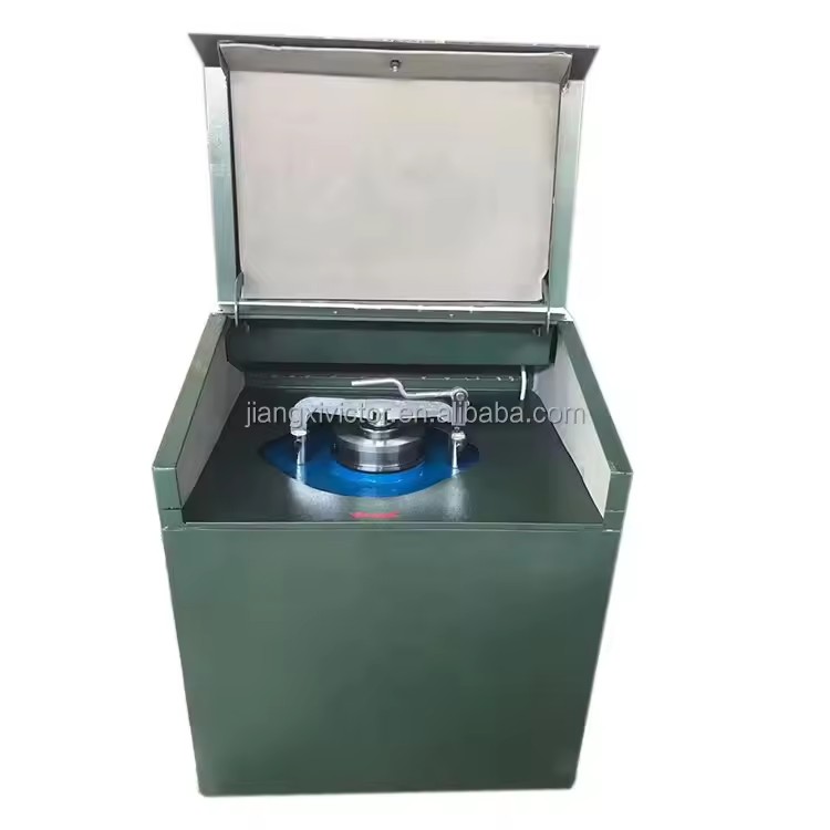Laboratory Vibrating Disc Mill Mz100 Sample Grinder Manganese Steel Ball Pulverizing Mill AC Motor Gearbox Engine 380V Mining