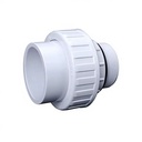PVC Smooth Surface Union Pipe Fitting with Custom Support for Plumbing Applications