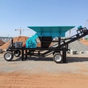 Portable Diesel-Powered Hammer Mill Crusher for Rocks & Limestone Eco-Friendly Mining Quarry Sand Making Machine