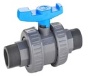 PVC VALVE Swimming Pool Plastic Double Union Irrigation Valve 1/2 Pvc Ball Valve Male Thread