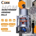 HGM Micro Powder Grinding Mill 3000 Mesh for Paint Coating Industry Replaces Jet Mill Machine