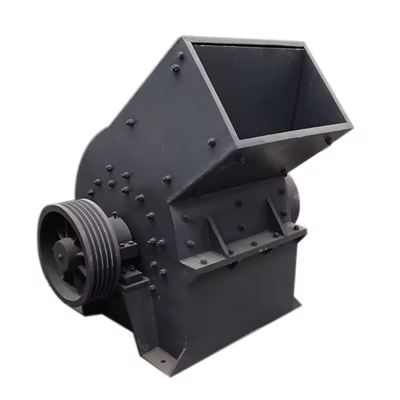 Portable Mini Diesel Engine Hammer Mill Crusher Small