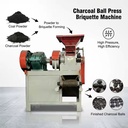 Ball Press Machine BBQ Charcoal Briquette Making Machine Used for Coal Powder