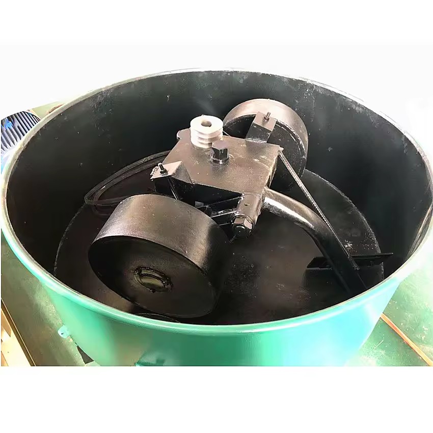 HR High Efficiency Industrial Charcoal Powder Wheel Grinding Mill Machine Edge Runner Mill for Coal Crushing and Mixing