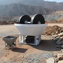 Gold Mine Wet Pan Mill AC Motor High Capacity Energy Saving Stable Performance Mining Machinery Equipment