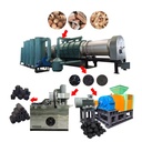 Complete Set Charcoal Briquette Machine Date Pits Wood Jute Sticks Charcoal Making Machine