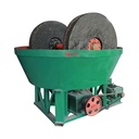 Wet Milling Plant 1000 1400 1600 1100 1200 Double Rollers Grinding Equipment Wet Pan Mill for Metallurgy Gold Mining