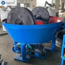 Mini Scale Gold Mining Wet Pan Mill 1200 Wet Pan Mill for Sale