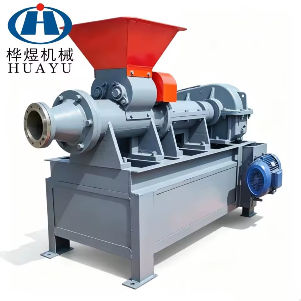 Biomass Olive Kernel Charcoal Briquette Extruder Machine Factory Directly Supplying