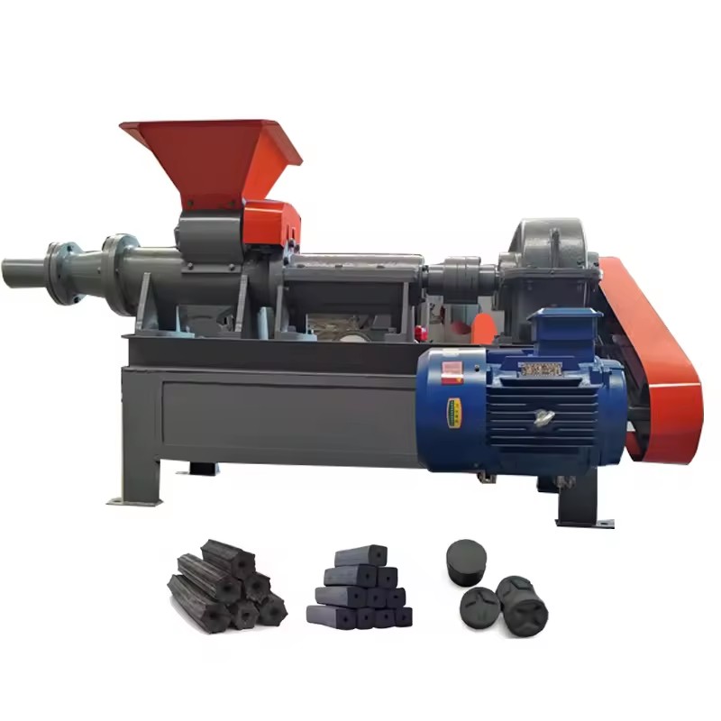 Factory Price Biomass Charcoal Briquette Making Machine Charcoal Extruder Machine
