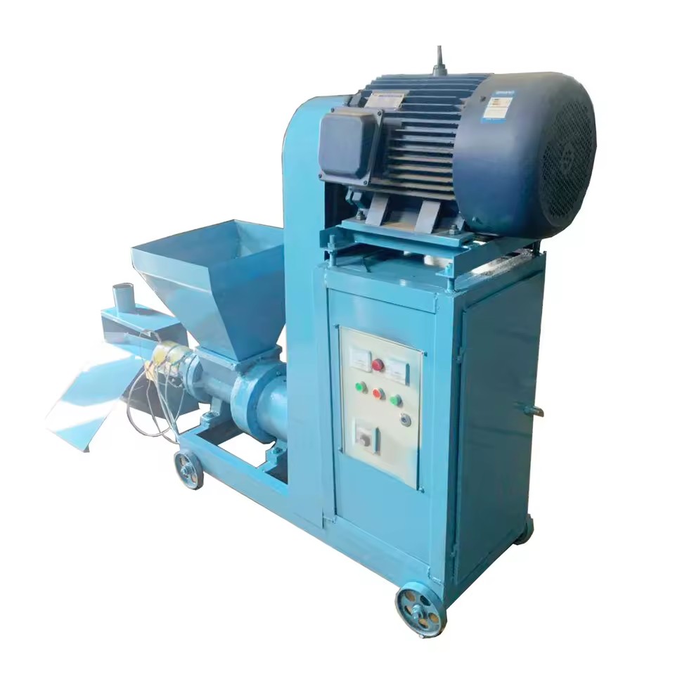 Wood Sawdust Charcoal Making Machine Bamboo Charcoal Briquette Press Machine