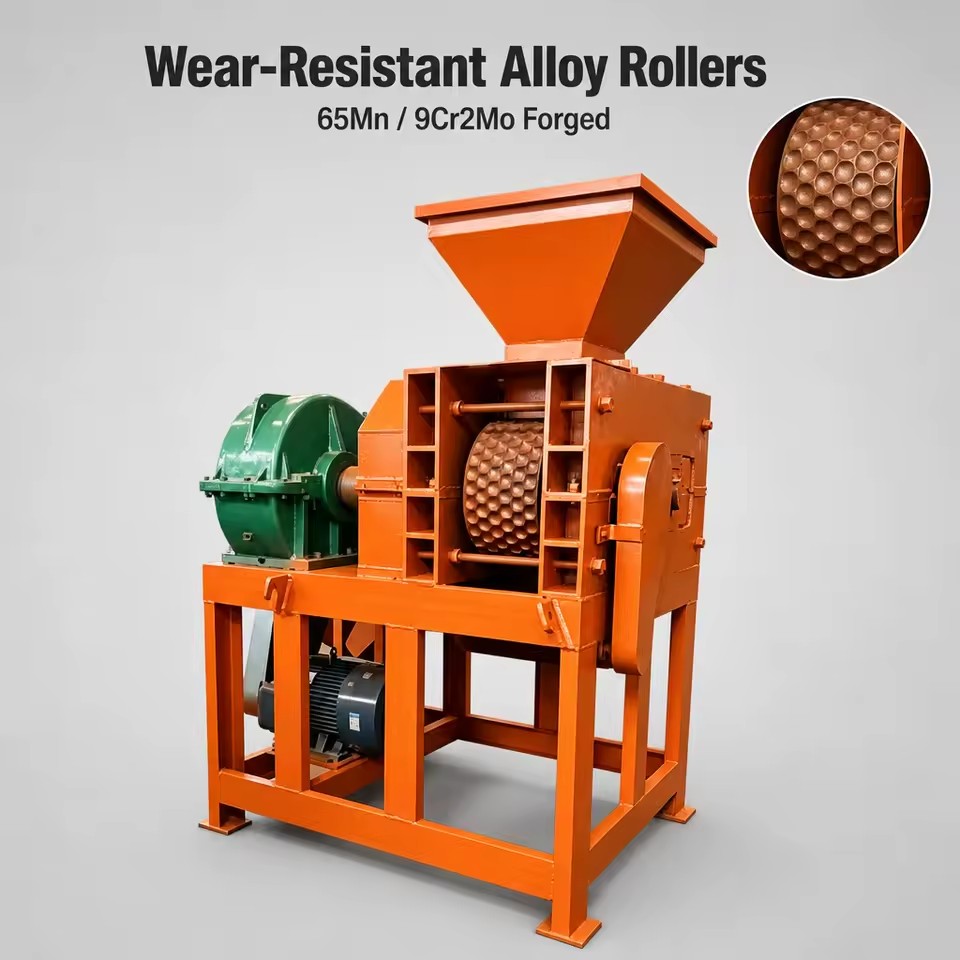 Factory OEM Custom High Capacity Briquette Press Making Machine for Coal Mineral Powder Material Wear-resistant Different Shape