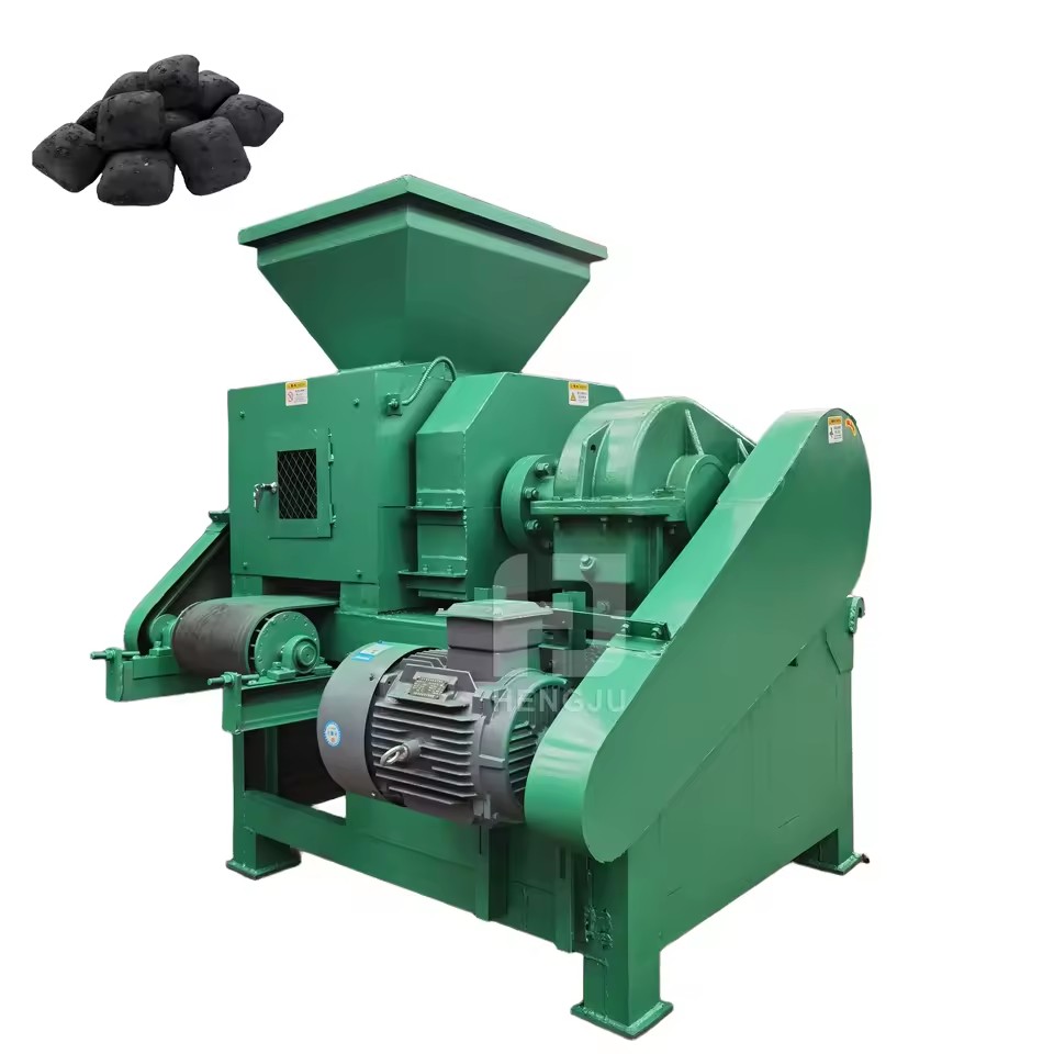 Automatic Roller Briquette Press Machine for Coal Powder Charcoal Dust and Metal Scrap Forming Production