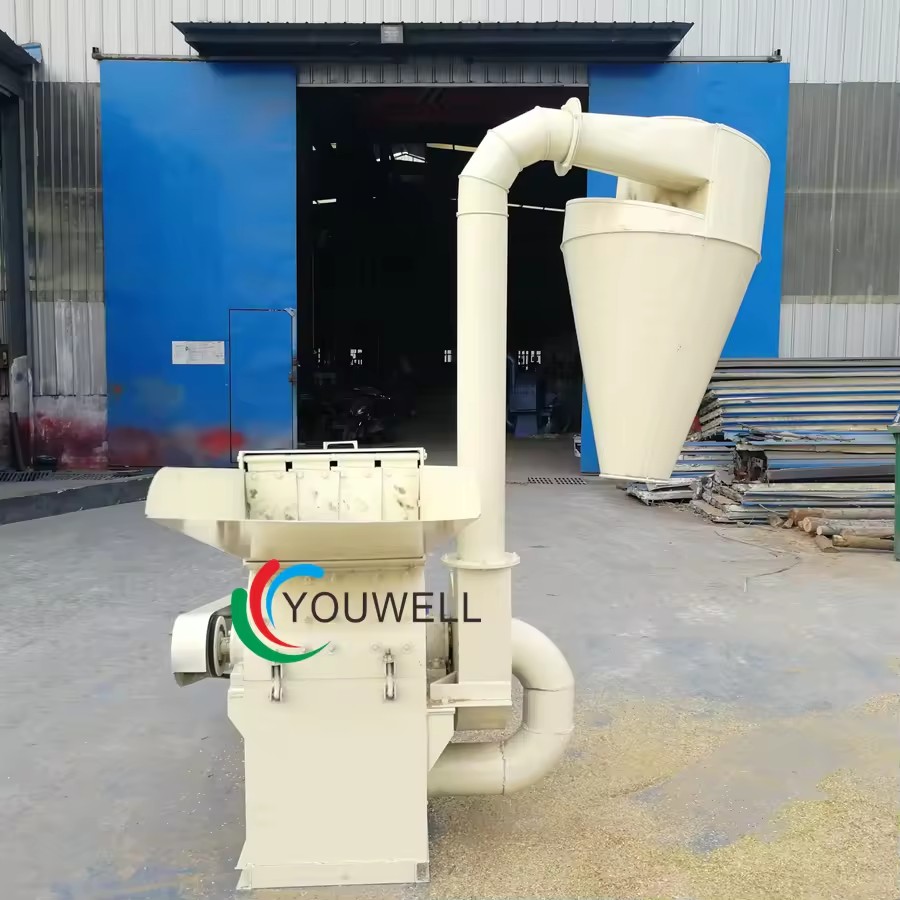 Electric Forestry Machinery Wood Sawdust Machine Pallet Recycling Shredder Chipper Landscaping Briquette Pellet Line