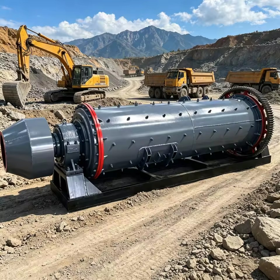 Large Scale Wet Ball Mill Equipment Continuous Operation Ore Grinding Machine Industrial Ball Mill Mineral Processing Ball Mill