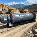 Large Scale Wet Ball Mill Equipment Continuous Operation Ore Grinding Machine Industrial Ball Mill Mineral Processing Ball Mill