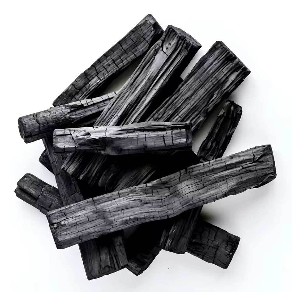 Hard Wood Machine-Made Charcoal Briquettes Above 9000 Kcal/kg Calorific Value 1.0% Ash Content Clean Stable Combustion Barbecue