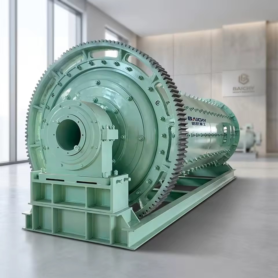Wet Ball Mill Wear Proof Grinding Mill for Quarry Mine Ore Feldspar Barite Fluorite Wet Milling Powder Processing Machine