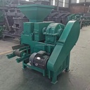 Low Power Cost Double Twinroller Pillow Oval Egg Shape Charcoal Coal Briquette Machine Carbon Ball Press Machine Price