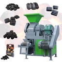 Palm Leaves Charcoal Briquette Machine Ball Shape BBQ Charcoal Briquettes Machine Product Line Coal Briquette Machine