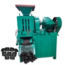 Large Capacity High Pressure Roller Press Coal Charcoal Briquette Machine AC Motor Gearbox Engine Customizable Pillow/Egg Shapes