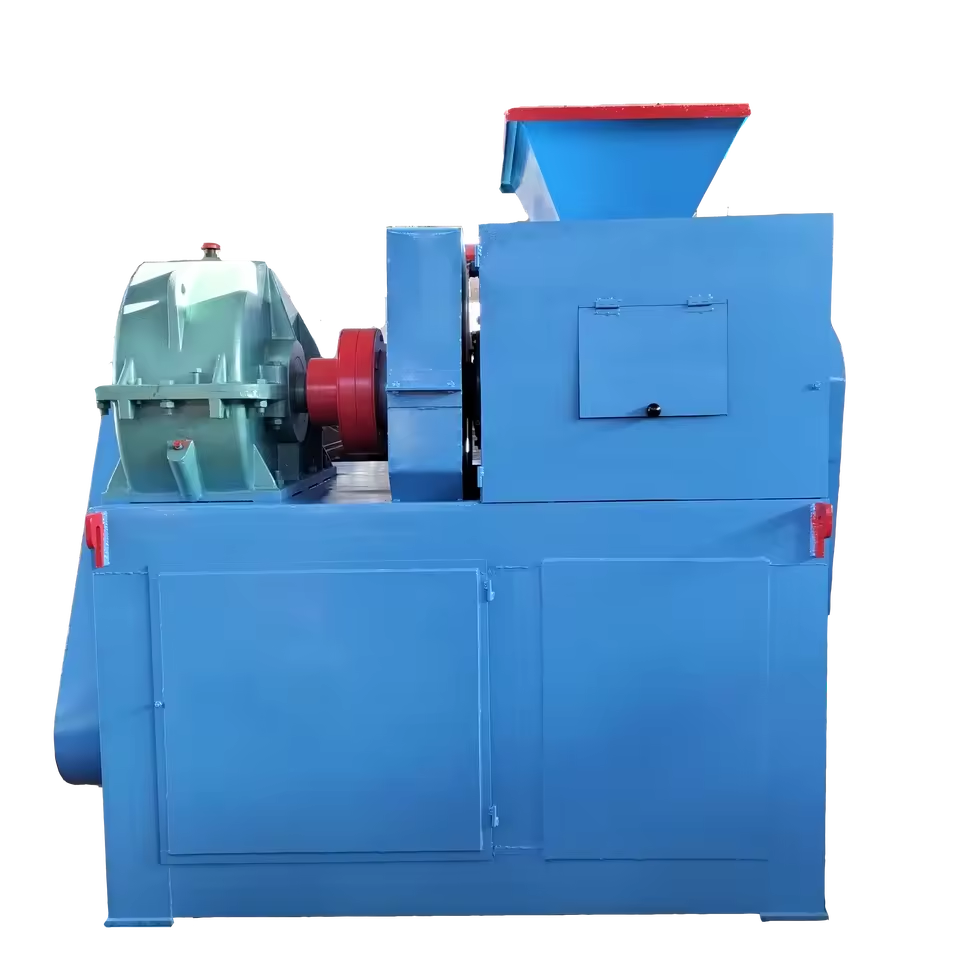 Coal & Charcoal Briquette Making Machine Manual Ball Press 12-20t/h Capacity CE Certified 22kw Motor