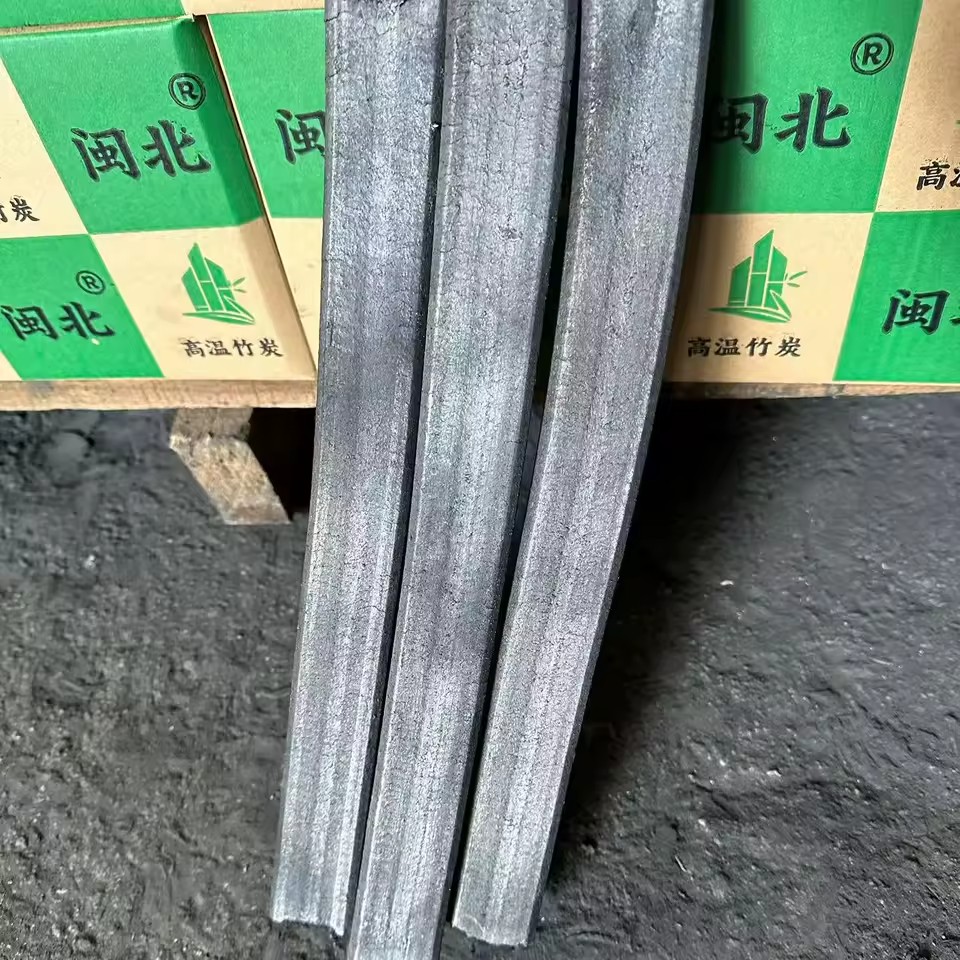 Eco-Friendly Premium Bamboo Black Charcoal Briquettes Machine-Made BBQ Shisha Low Ash 5% High Calory 7600J YIWAN Brand European