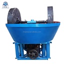 Best Selling Factory Price 1200b Wet Pan Mill Gold Grinding Equipment for Gold Mine Ore Milling Machine