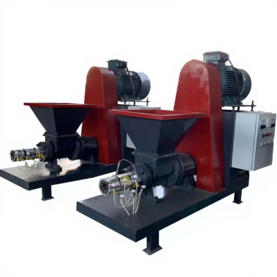 Customizable Biomass Briquette Line Multifunctional Sawdust Briquette Maker Charcoal Machine 250-300kg/h Capacity 380V/220V/110V