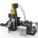 Hydraulic Aluminium Steel Turnings Chips Scrap Metal Briquette Making Machine