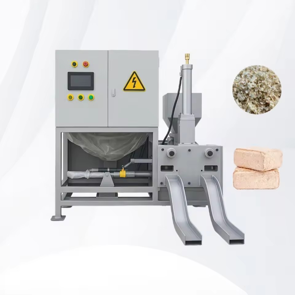 Hydraulic Biomass Briquette Machine for Wood Chips Sawdust Straw Agricultural Waste Briquetting