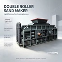 High Quality and Durable Quartz Ceramic Raw Material Energy-saving Roller Crusher Roll Crushing Mill
