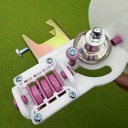 Four-spindle/Huafang Warp Machine Three-Ring Tensioner Loom Thread Guide Tension Clamp Adjustable Yarn Winder