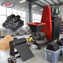 High Efficiency Wood Biomass Briquette Press Machine Sawdust Charcoal Stick Extruder Hexagon Briquettes 260-350kg/h Capacity for