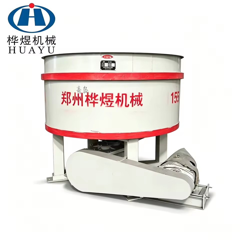 Coal Charcoal coke Iron Powder Wheel Grinder and Mixer Double Roller Grinding Mixer
